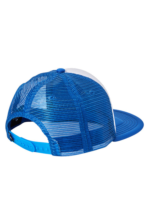 Quiksilver Boy's 2-7 Tailgater Trucker Hat - Snorkel Blue - Back