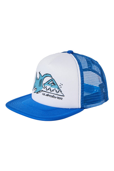 Quiksilver Boy's 2-7 Tailgater Trucker Hat - Snorkel Blue