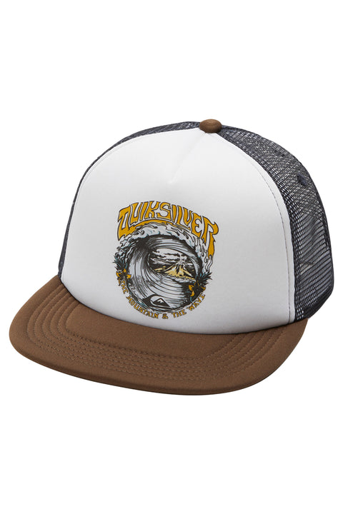 Quiksilver Boy's 8-16 Tailgater Trucker Hat - White