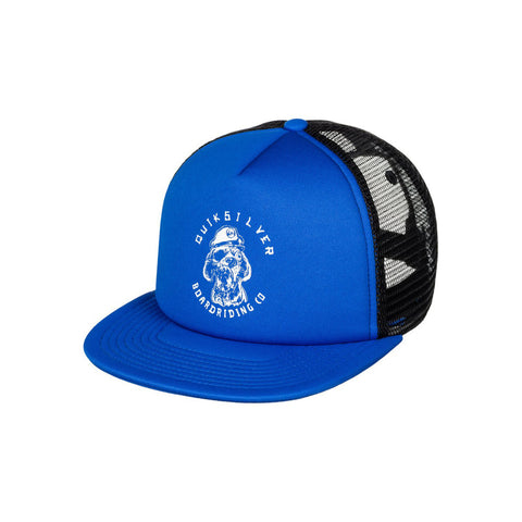 Quiksilver Boy's Shifty Trucker Hat - Imperial Blue