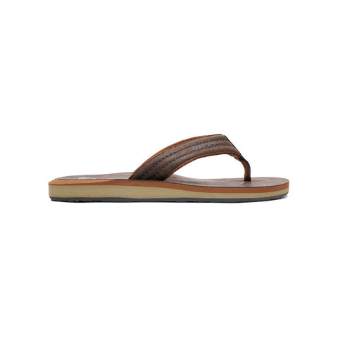 Quiksilver Carver Nubuck Sandals - Demitasse