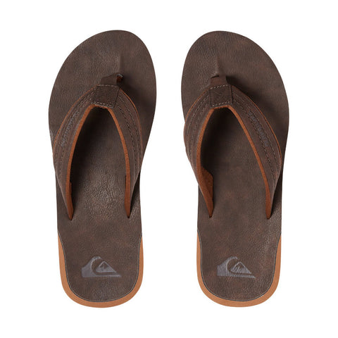 Quiksilver Carver Nubuck Sandals - Demitasse