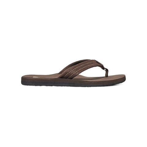 Quiksilver Carver Suede Sandals - Demitasse