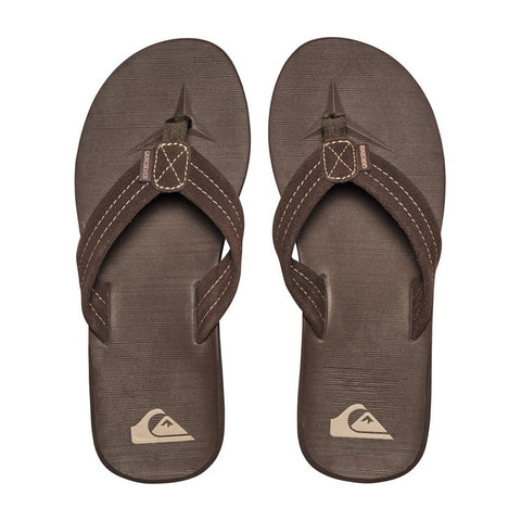 Quiksilver Carver Suede Sandals - Demitasse