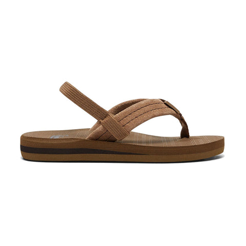 Quiksilver Carver Suede Toddler Sandal - Tan