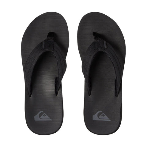 Quiksilver Carver Tropics Sandals - Black / Black / Grey