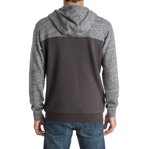 Quiksilver Civil Aire Zip Hoodie - Dark Grey Heather