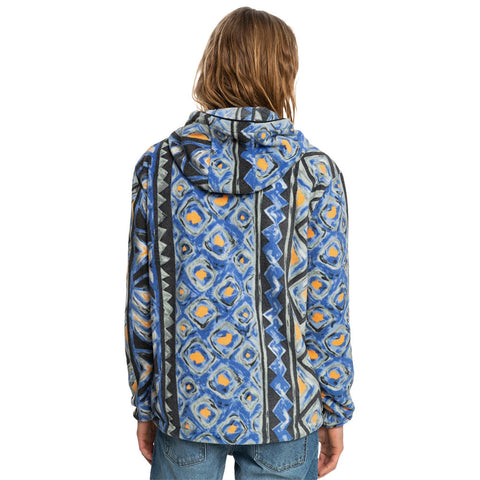 Quiksilver Clean Coasts Hoodie - Irongate Crosswaves