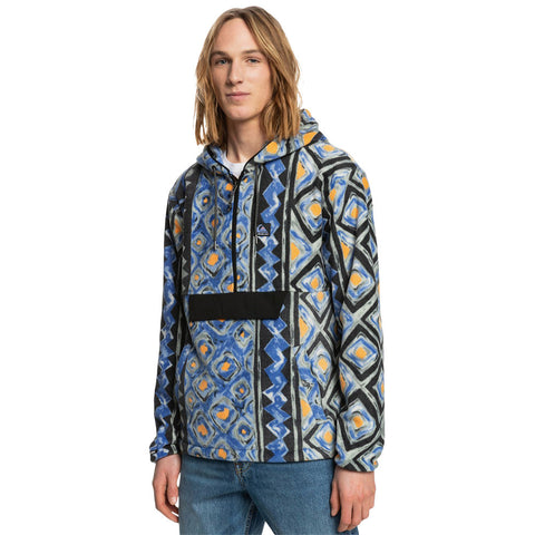 Quiksilver Clean Coasts Hoodie - Irongate Crosswaves