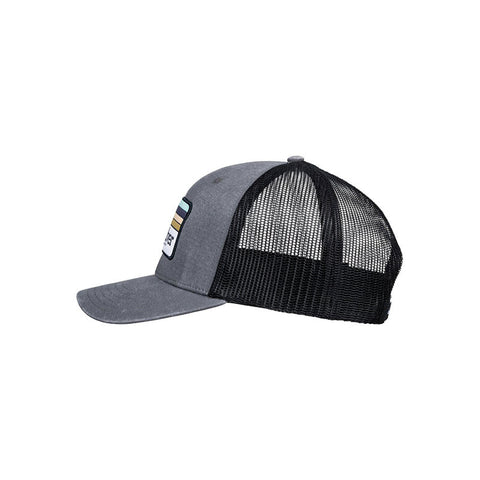 Quiksilver Clean Lines Trucker Hat - Iron Gate