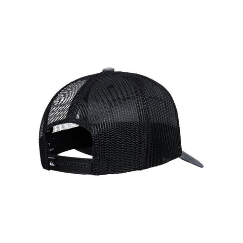 Quiksilver Clean Lines Trucker Hat - Iron Gate