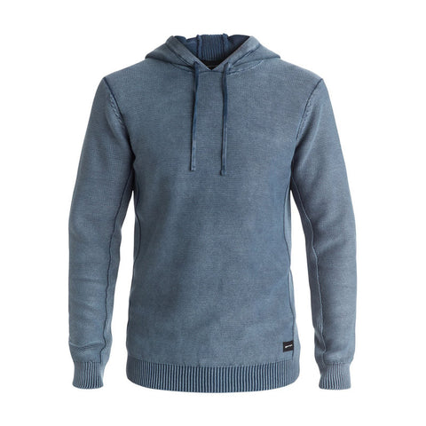 Quiksilver Courtyard Hooded Sweater - Dark Denim