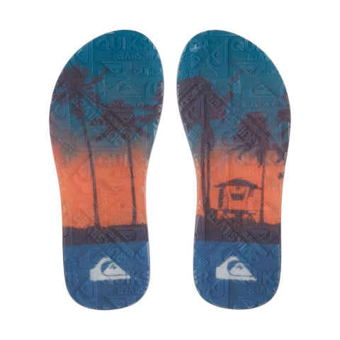 Quiksilver Crystal Oasis Sandals - Black / Black / Blue
