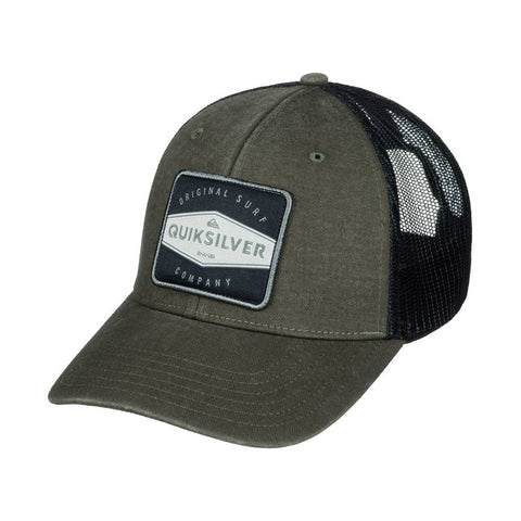 Quiksilver Destril Trucker Hat - Four Leaf Clover