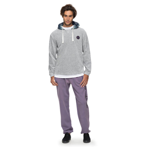 Quiksilver Diamond Tail After Surf Hoodie - Light Grey Heather