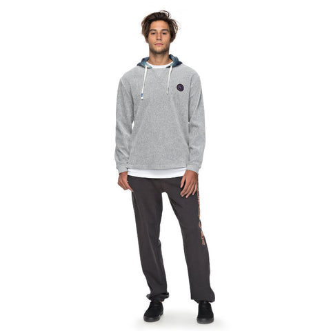 Quiksilver Diamond Tail After Surf Hoodie - Light Grey Heather