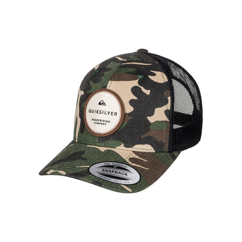 Quiksilver Dunbar Trucker Hat - Camo