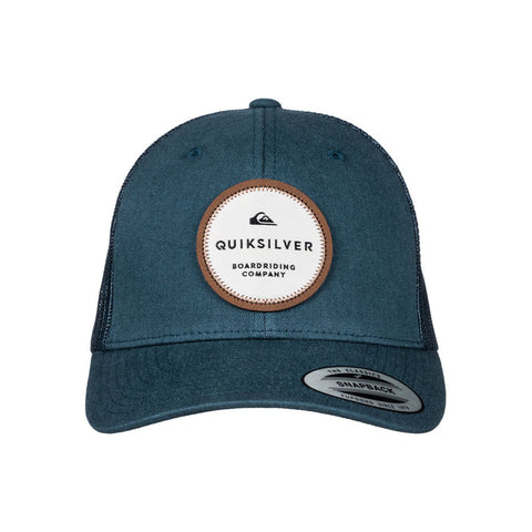 Quiksilver Dunbar Trucker Hat - Navy Blazer