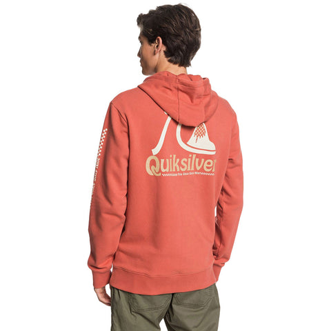 Quiksilver Empty Rooms Hoodie - Redwood