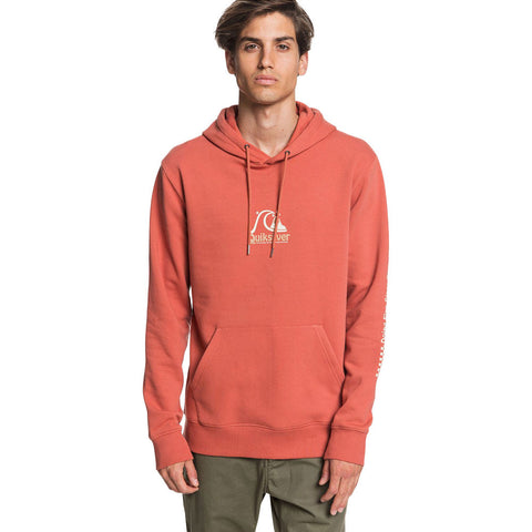 Quiksilver Empty Rooms Hoodie - Redwood
