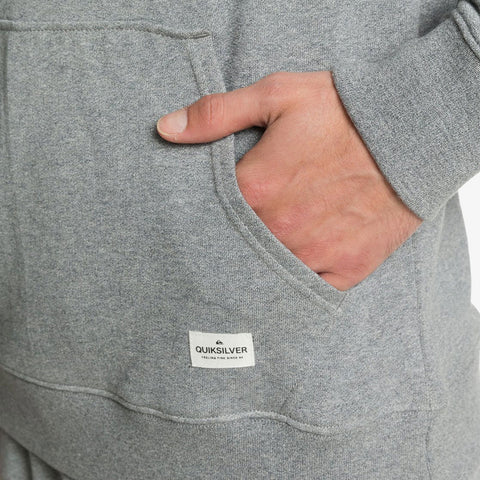Quiksilver Essentials Hoodie - Light Grey Heather