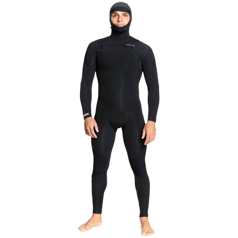 Quiksilver Sessions 5/4/3mm Chest Zip Hooded Wetsuit
