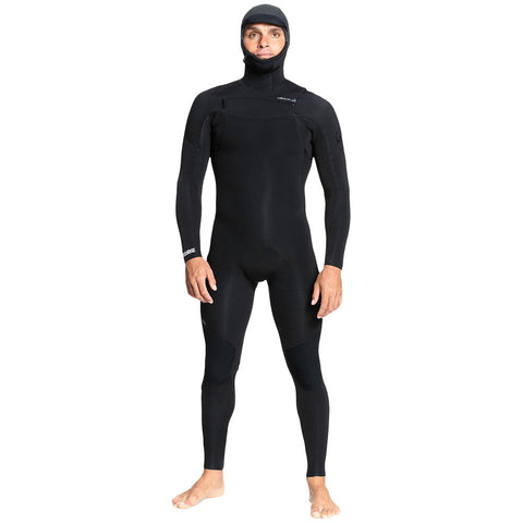 Quiksilver Sessions 5/4/3mm Chest Zip Hooded Wetsuit