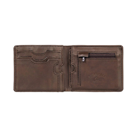 Quiksilver Exhibition Wallet - Chocolate Brown