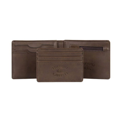 Quiksilver Exhibition Wallet - Chocolate Brown