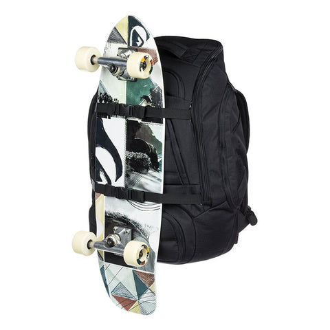 Quiksilver Fetch 45L Surf Backpack - Stranger Black - Skate Straps