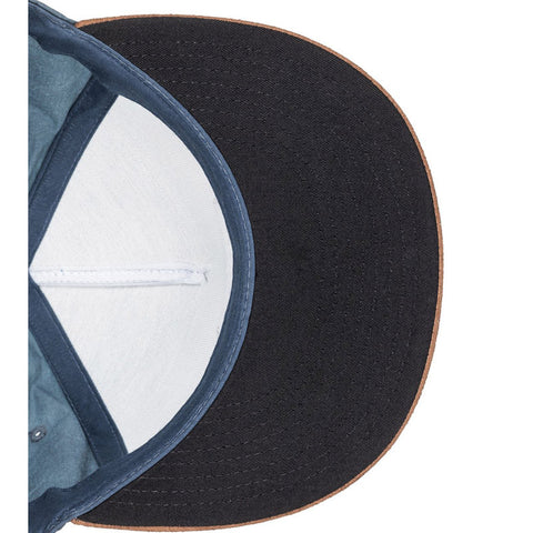 Quiksilver Fineline Snapback Hat - Navy Blazer