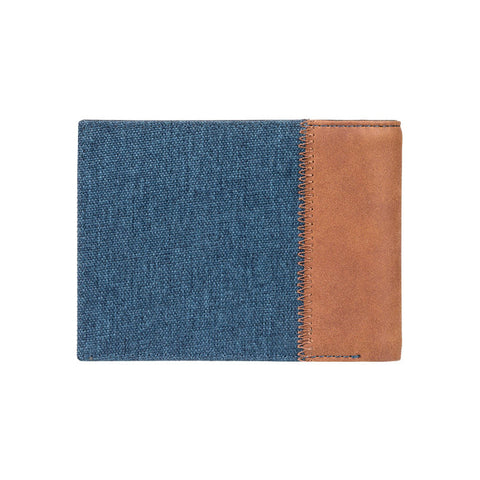 Quiksilver Freshness Plus II Bi-Fold Wallet - Blue Nights Heather