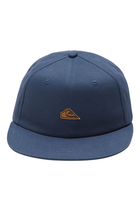 Quiksilver Gassed Up Snapback Cap - Dark Slate - Front