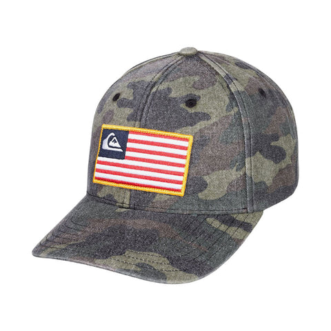 Quiksilver Grounded America Hat - Camo