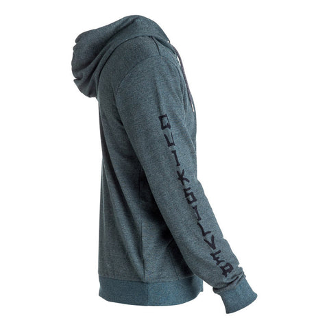 Quiksilver Jungle Forest Zip Hoodie - Moroccan Blue