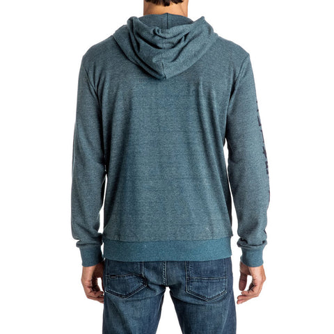 Quiksilver Jungle Forest Zip Hoodie - Moroccan Blue