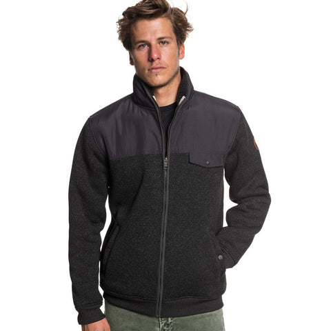 Quiksilver Keller Mix Full Zip - Tarmac