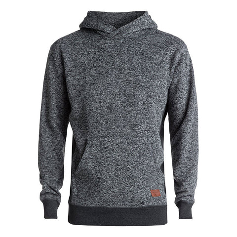 Quiksilver Keller Polar Fleece Hoodie - Dark Grey Heather