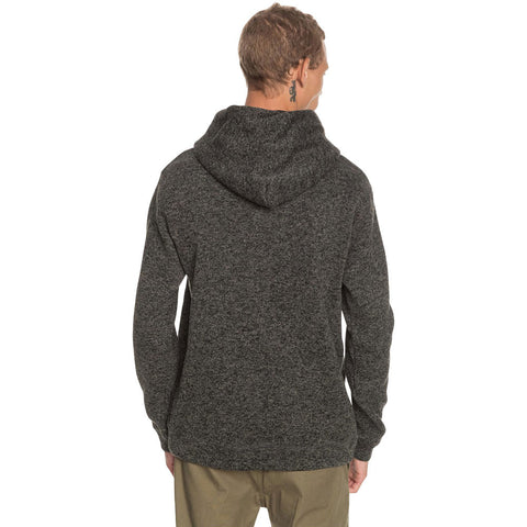 Quiksilver Keller Polar Fleece Hoody - Dark Grey Heather