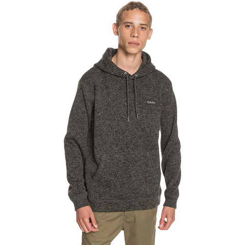 Quiksilver Keller Polar Fleece Hoody - Dark Grey Heather