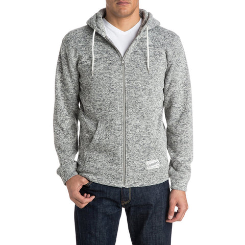 Quiksilver Keller Zip Hoodie - Light Grey Heather