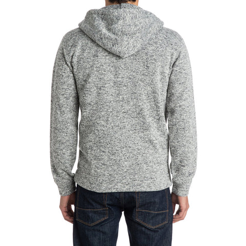 Quiksilver Keller Zip Hoodie - Light Grey Heather
