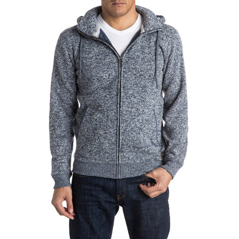 Quiksilver Keller Zip Hoodie - Nightshadow Blue