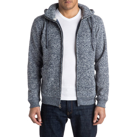 Quiksilver Keller Zip Hoodie - Nightshadow Blue