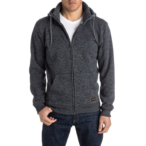 Quiksilver Keller Zip Hoodie - Tarmac