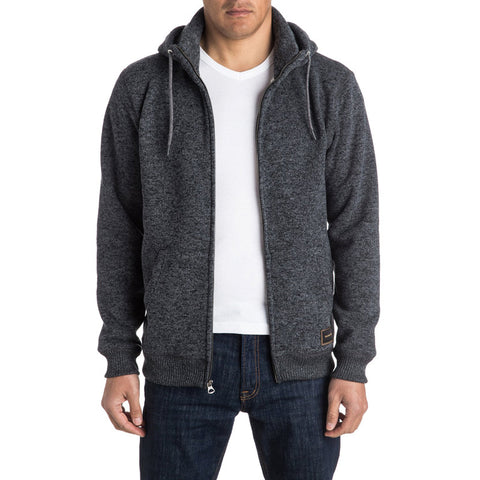 Quiksilver Keller Zip Hoodie - Tarmac