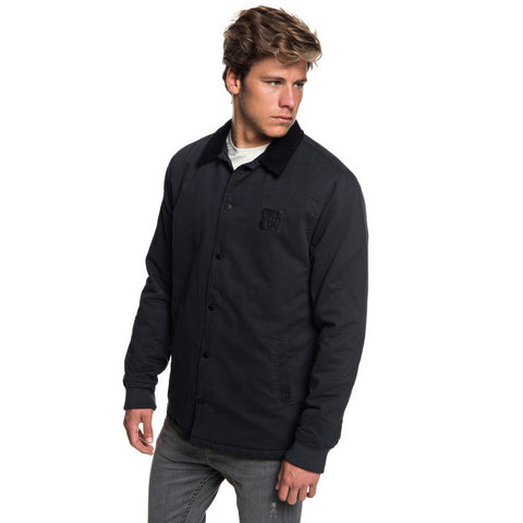 Quiksilver Kofuji Water Resistant Coaches Jacket - Black