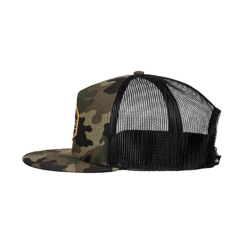 Quiksilver Marbleson Trucker Hat - Camo