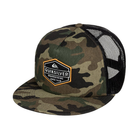 Quiksilver Marbleson Trucker Hat - Camo