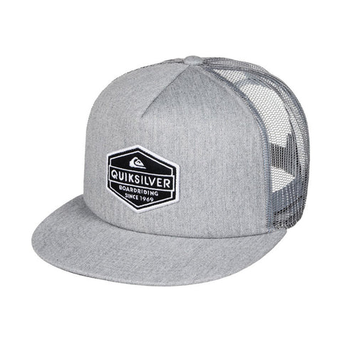 Quiksilver Marbleson Trucker Hat - Light Grey Heather